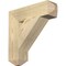 Ekena Millwork Traditional Craftsman Rough Sawn Bracket, Douglas Fir, 4"W x 16"D x 16"H BKT04X16X16TRA04RDF - alternate 1